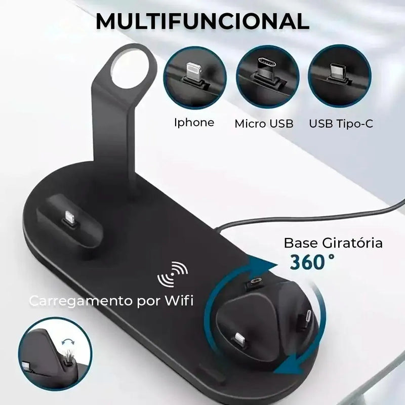 Carregador Wifi 5 em 1 - GR Store