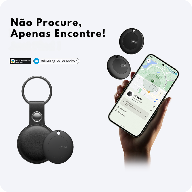 O Rastreador Premium que Cuida do Seu Mundo - MiLi MiTag Go - GR Store