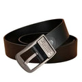 Cinto Masculino de Couro Legítimo e Fivela Metálica - Retro CB Belt - GR Store