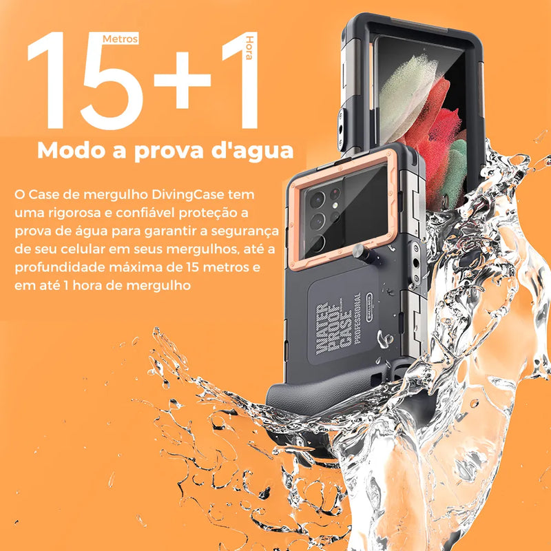 Case de Mergulho para celular - DivingCase até 15m Profundidade! - GR Store