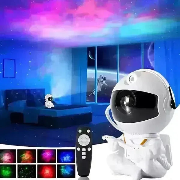 Projetor LED de Astronauta da Galáxia | StellarView - GR Store