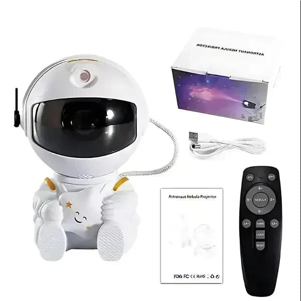 Projetor LED de Astronauta da Galáxia | StellarView - GR Store