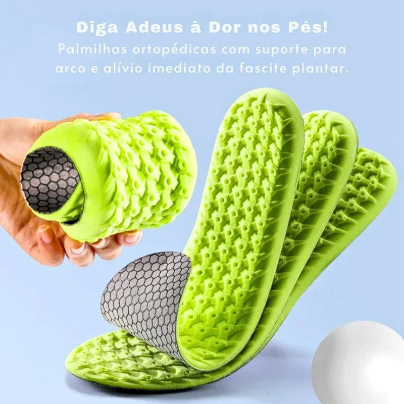 Palmilha Ortopédica ArcoFit – Conforto, Suporte e Bem-Estar para Seus Pés Todos os Dias - GR Store