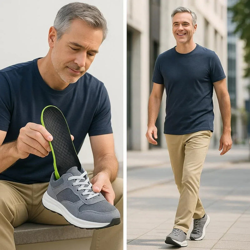 Palmilha Ortopédica ArcoFit – Conforto, Suporte e Bem-Estar para Seus Pés Todos os Dias - GR Store