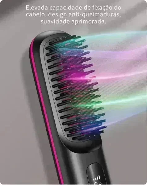 Escova Alisadora Portátil sem Fio - LissPocket Care - GR Store