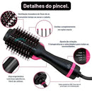 Escova de Cabelo Secadora e Alisadora 3 em 1 Anti-Frizz - GR Store