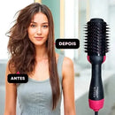 Escova de Cabelo Secadora e Alisadora 3 em 1 Anti-Frizz - GR Store