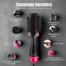 Escova de Cabelo Secadora e Alisadora 3 em 1 Anti-Frizz - GR Store