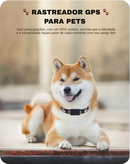 Rastreador GPS para Pets à Prova d'água e Monitoramento Global - Pet Finder4you - GR Store