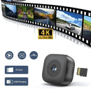 Mini Câmera de Segurança 4K WiFi - Alta tecnologia com Visão Noturna e Sensor de Presença - GR Store