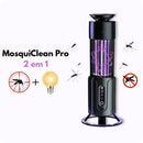 MosquiClean Pro – Lâmpada Elétrica UV Anti-Insetos 2 em 1 Portátil - GR Store