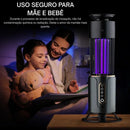 MosquiClean Pro – Lâmpada Elétrica UV Anti-Insetos 2 em 1 Portátil - GR Store