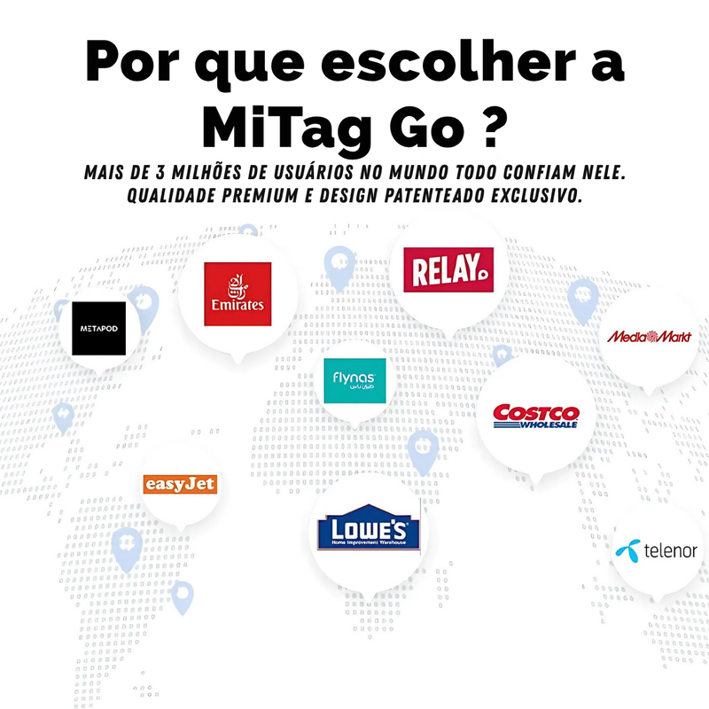 O Rastreador Premium que Cuida do Seu Mundo - MiLi MiTag Go - GR Store