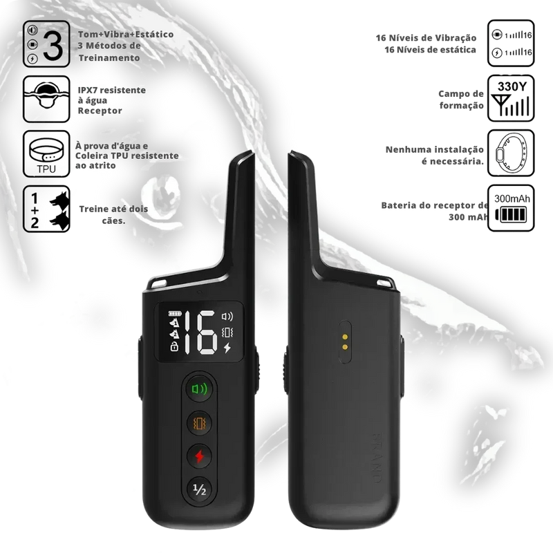 DogZen Smart - Coleira de Treino para deixar seu Cão Calmo, Obediente e Feliz - GR Store