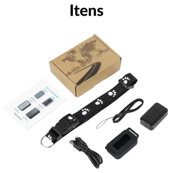Rastreador GPS para Pets à Prova d'água e Monitoramento Global - Pet Finder4you - GR Store