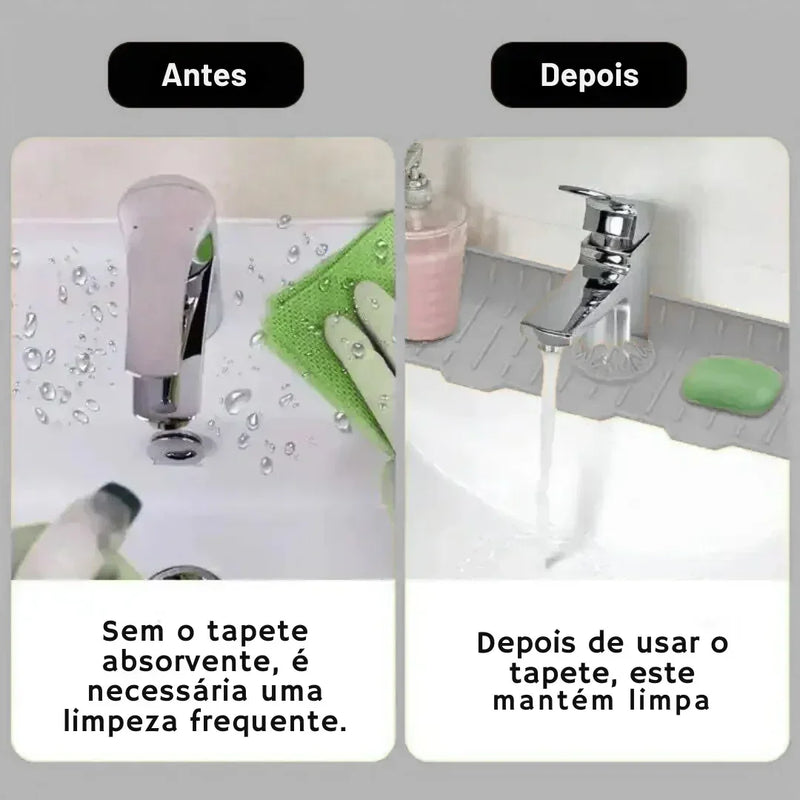 Tapete ComodiDry - Drenagem da pia e Antirrespingos, Proteção e Higiene - GR Store