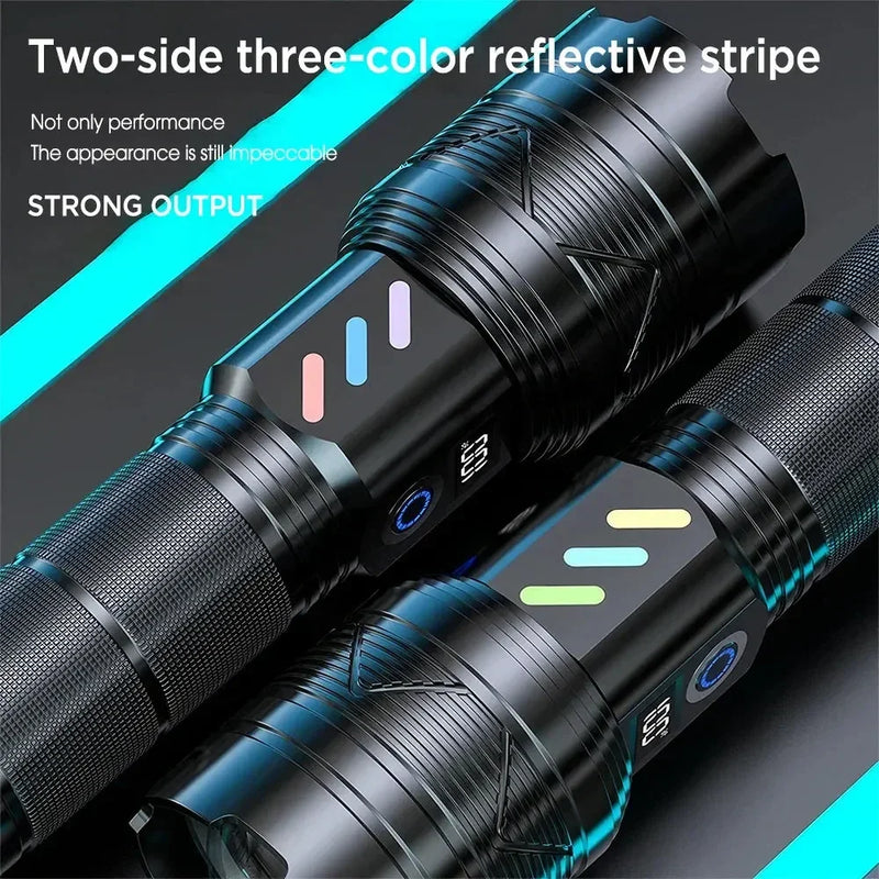 Lanterna LED à Prova d’Água com Zoom e 5 Modos de Iluminação - Elite PROLuminum All