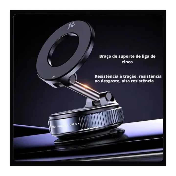 Suporte Magnético Multi função para Celular | K07 XSuction Pro 360° - GR Store