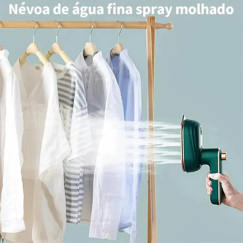 Ferro de Passar Roupa Portátil Bivolt | VapoPress Pro - GR Store